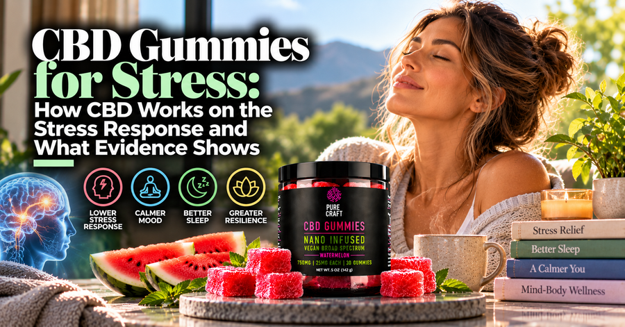 CBD Gummies for Stress: How CBD Works on the Stress Response and What Evidence Shows