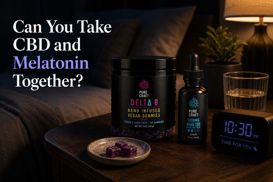 Can You Take CBD and Melatonin Together? | PureCraft CBD