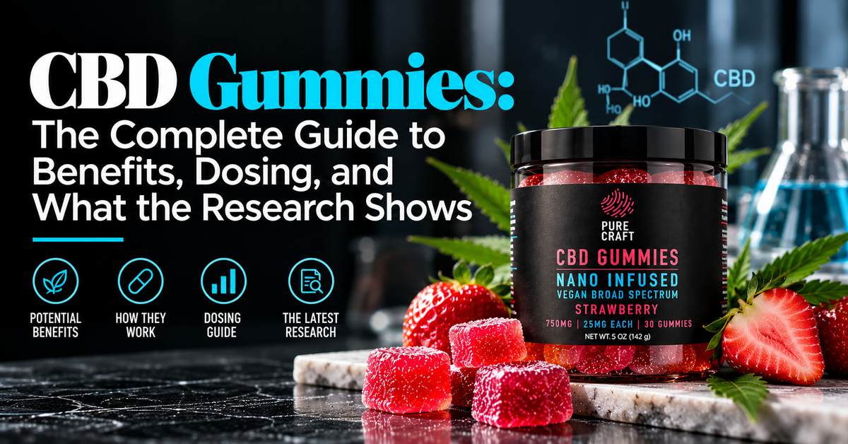 CBD Gummies: The Complete Guide to Benefits, Dosing, and What the Research Shows