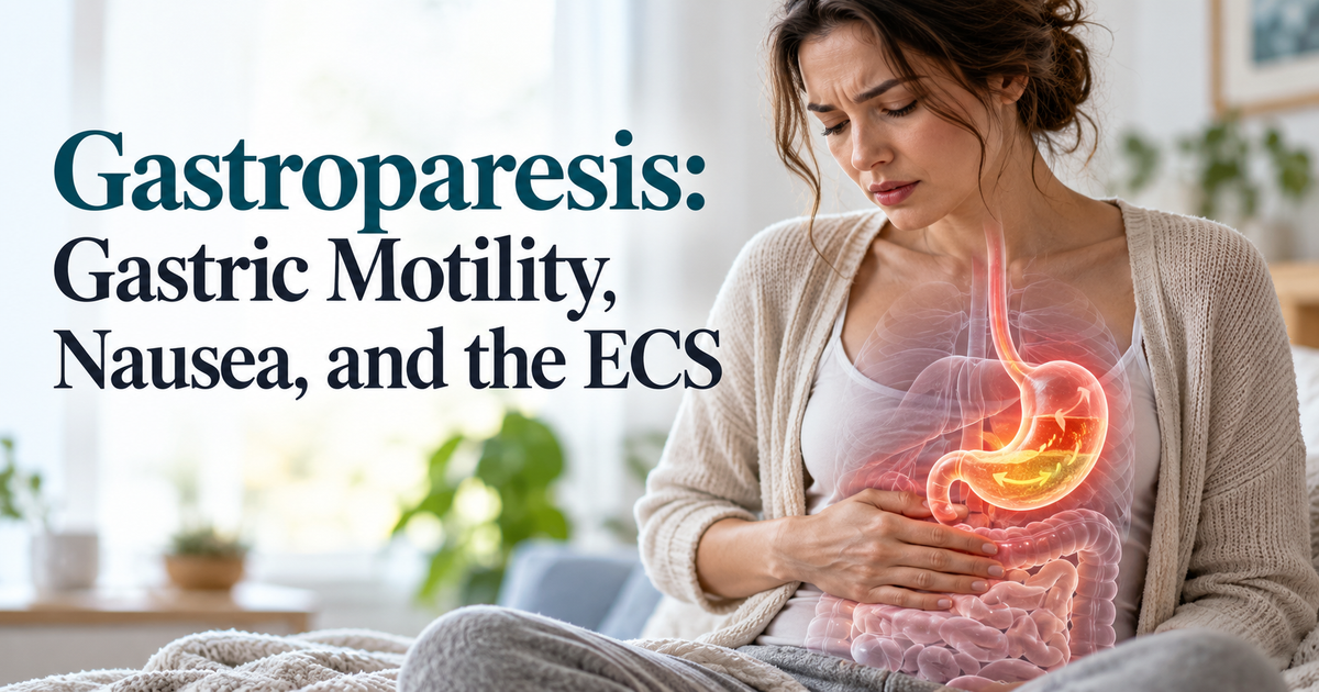 CBD for Gastroparesis: Gastric Motility, Nausea, and the ECS | PureCraft CBD
