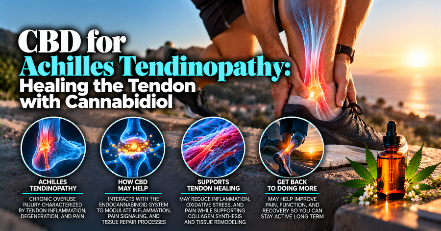 CBD for Achilles Tendinopathy: Healing the Tendon with Cannabidiol