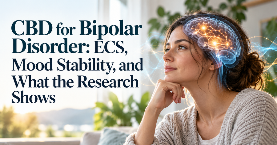 CBD for Bipolar Disorder: ECS, Mood Stability, and What the Research Shows | PureCraft CBD
