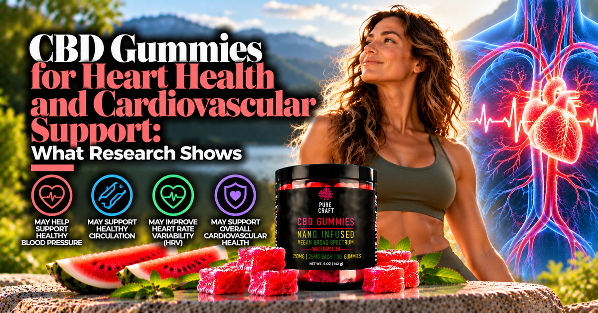 CBD Gummies for Heart Health and Cardiovascular Support: What Research Shows
