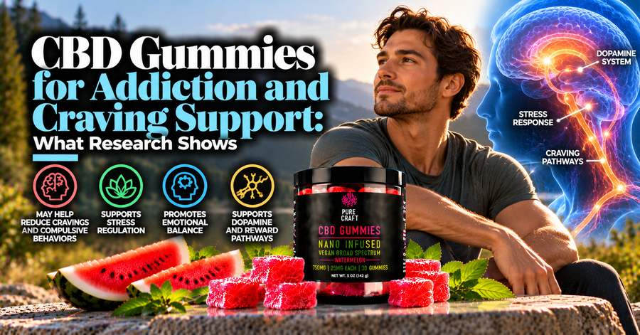 CBD Gummies for Addiction and Craving Support: What Research Shows