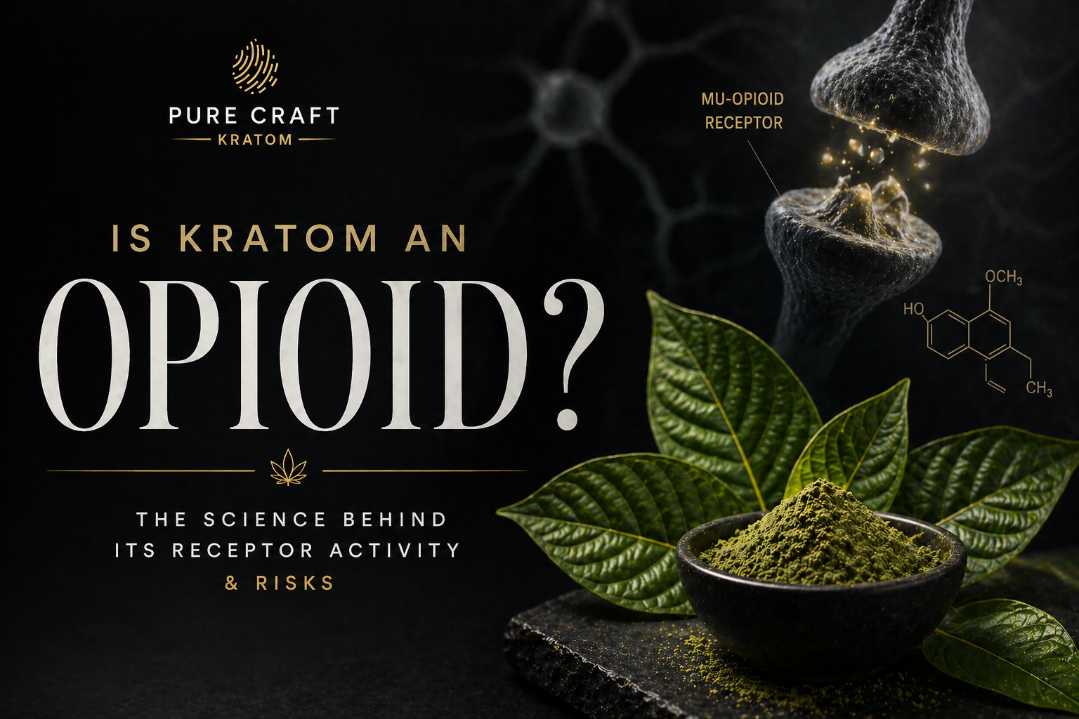 Is Kratom an Opioid? The Science Behind Its Receptor Activity & Risks