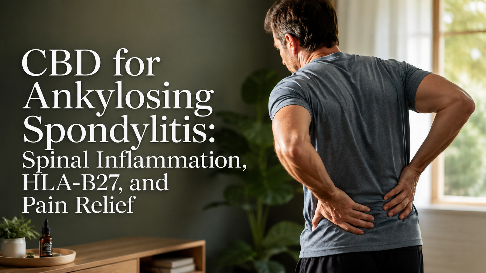 CBD for Ankylosing Spondylitis: Spinal Inflammation, HLA-B27, and Pain Relief | PureCraft CBD