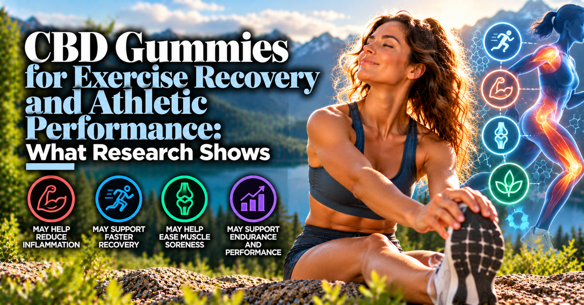 CBD Gummies for Exercise Recovery and Athletic Performance: What Research Shows | PureCraft CBD