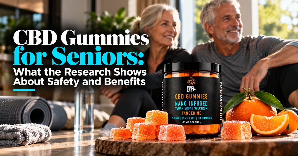 CBD Gummies for Seniors: What the Research Shows About Safety and Benefits