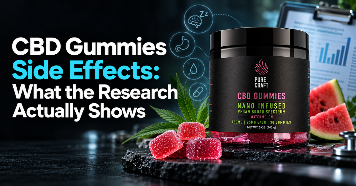 CBD Gummies Side Effects: What the Research Actually Shows