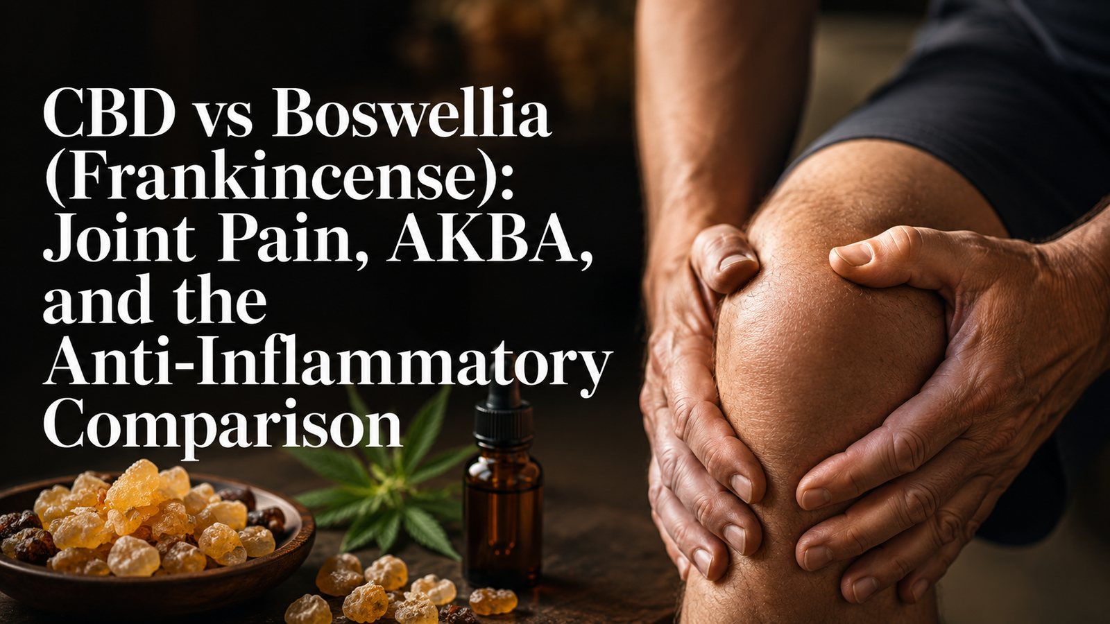 CBD vs Boswellia (Frankincense): Joint Pain, AKBA, and the Anti-Inflammatory Comparison | PureCraft CBD