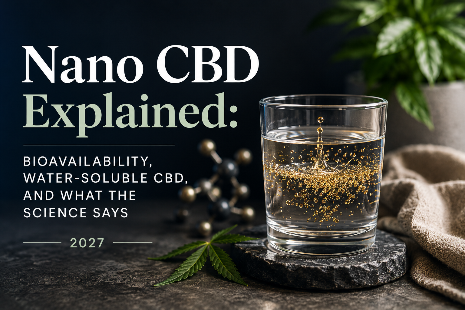 Nano CBD Explained: Bioavailability, Water-Soluble CBD, and What the Science Says 2027 | PureCraft CBD