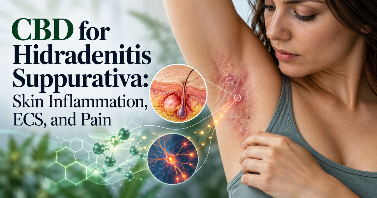 CBD for Hidradenitis Suppurativa: Skin Inflammation, ECS, and Pain | PureCraft CBD