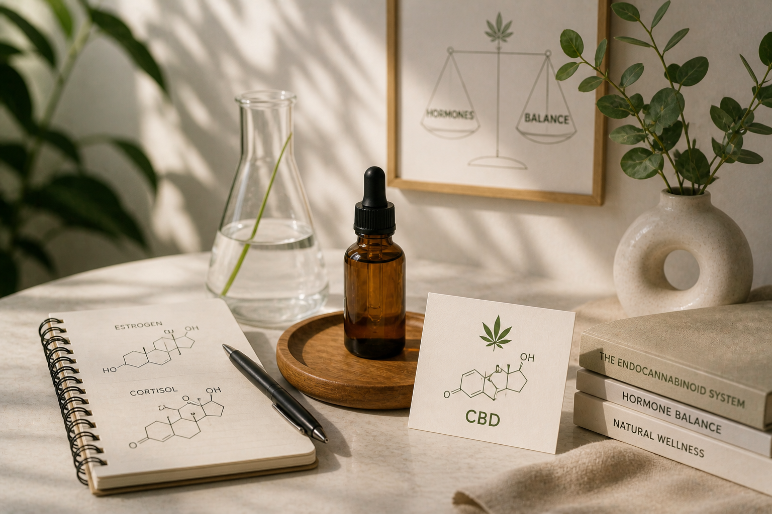 CBD and Hormones: Does It Affect Estrogen or Cortisol? | PureCraft CBD