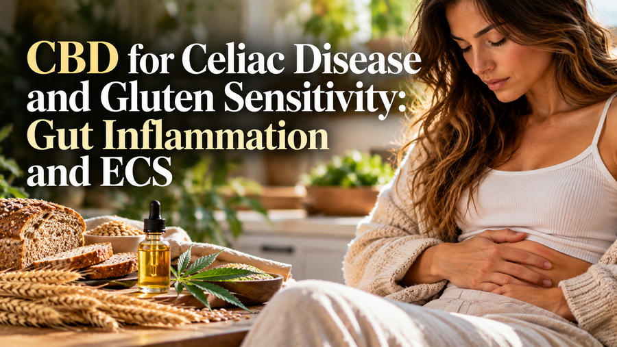 CBD for Celiac Disease and Gluten Sensitivity: Gut Inflammation and ECS | PureCraft CBD