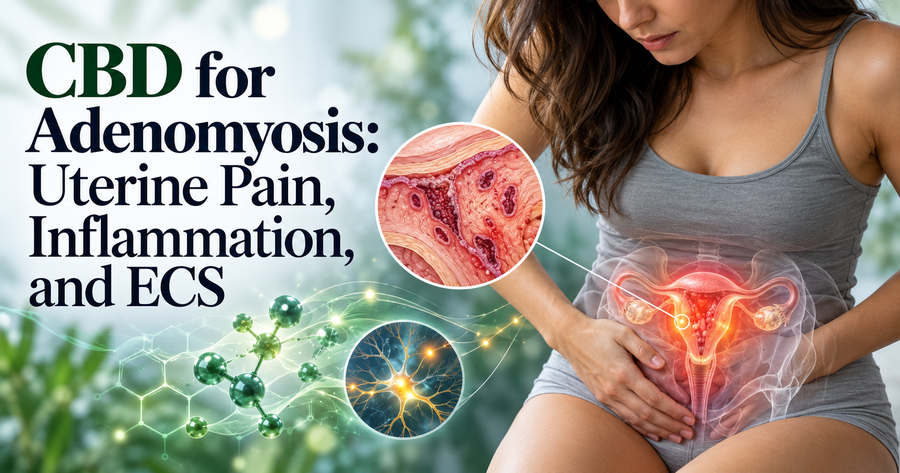 CBD for Adenomyosis: Uterine Pain, Inflammation, and ECS | PureCraft CBD
