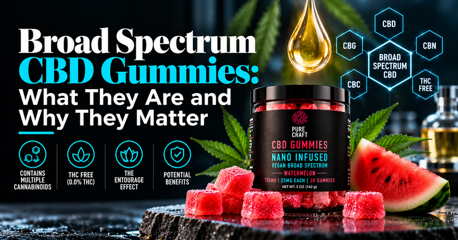Broad Spectrum CBD Gummies: What They Are and Why They Matter