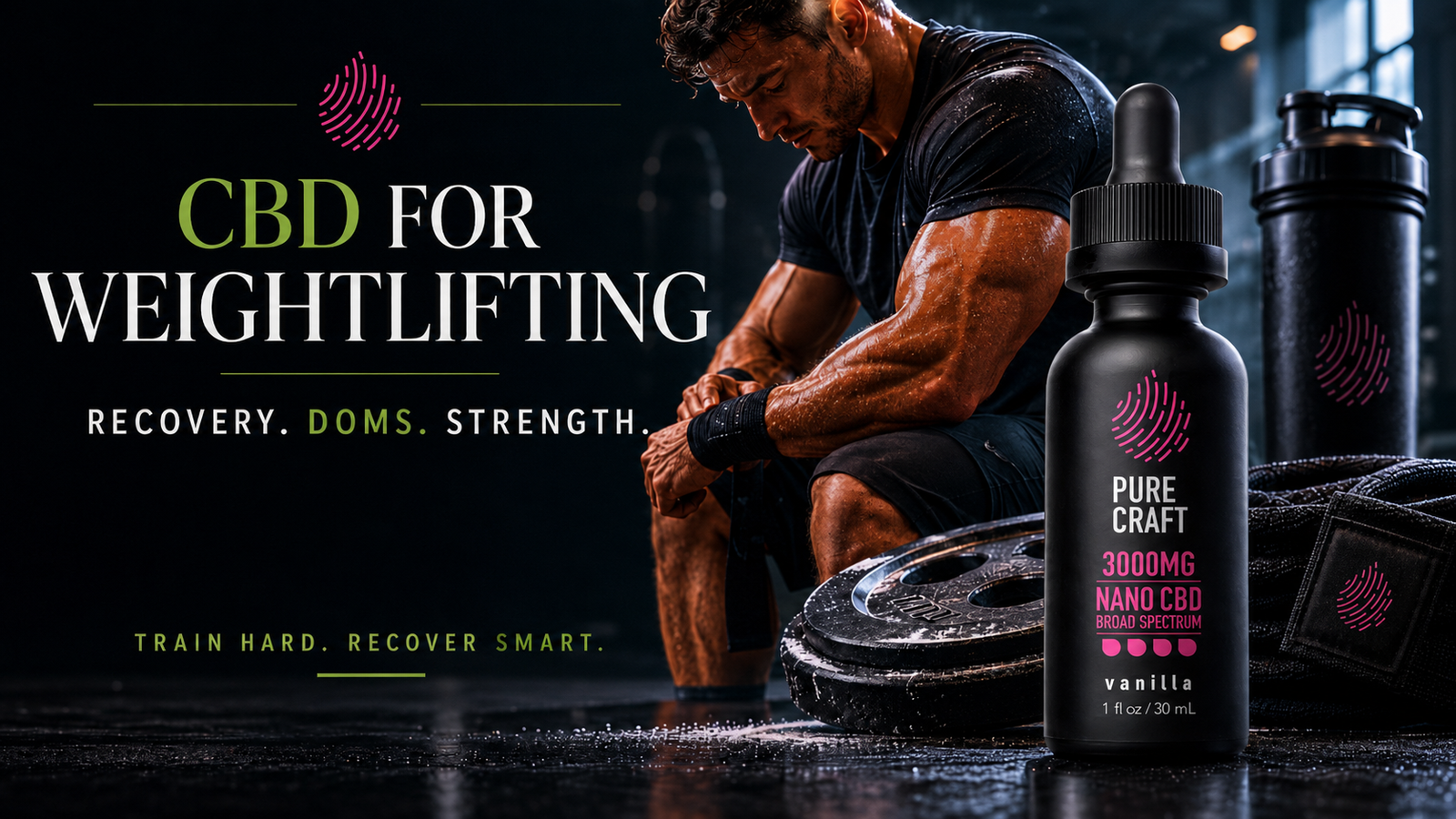 CBD for Weightlifting: Recovery, DOMS, and Strength Training | PureCraft CBD