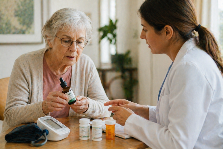 CBD and Blood Pressure Medications: Is It Safe for Seniors? | PureCraft CBD