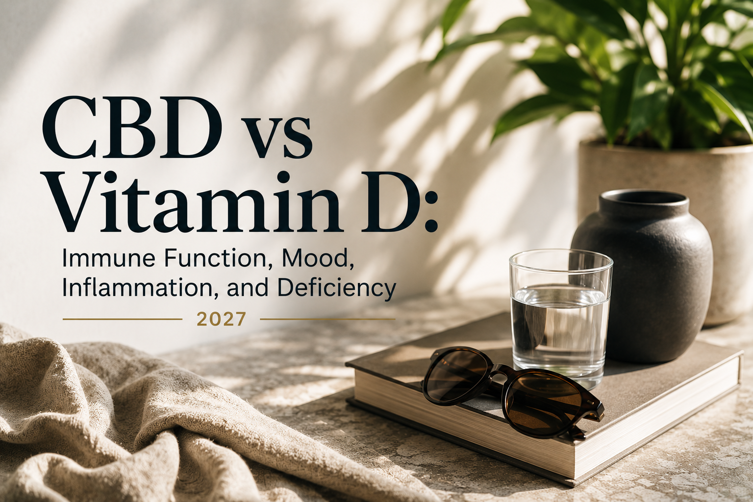 CBD vs Vitamin D: Immune Function, Mood, Inflammation, and Deficiency 2027 | PureCraft CBD