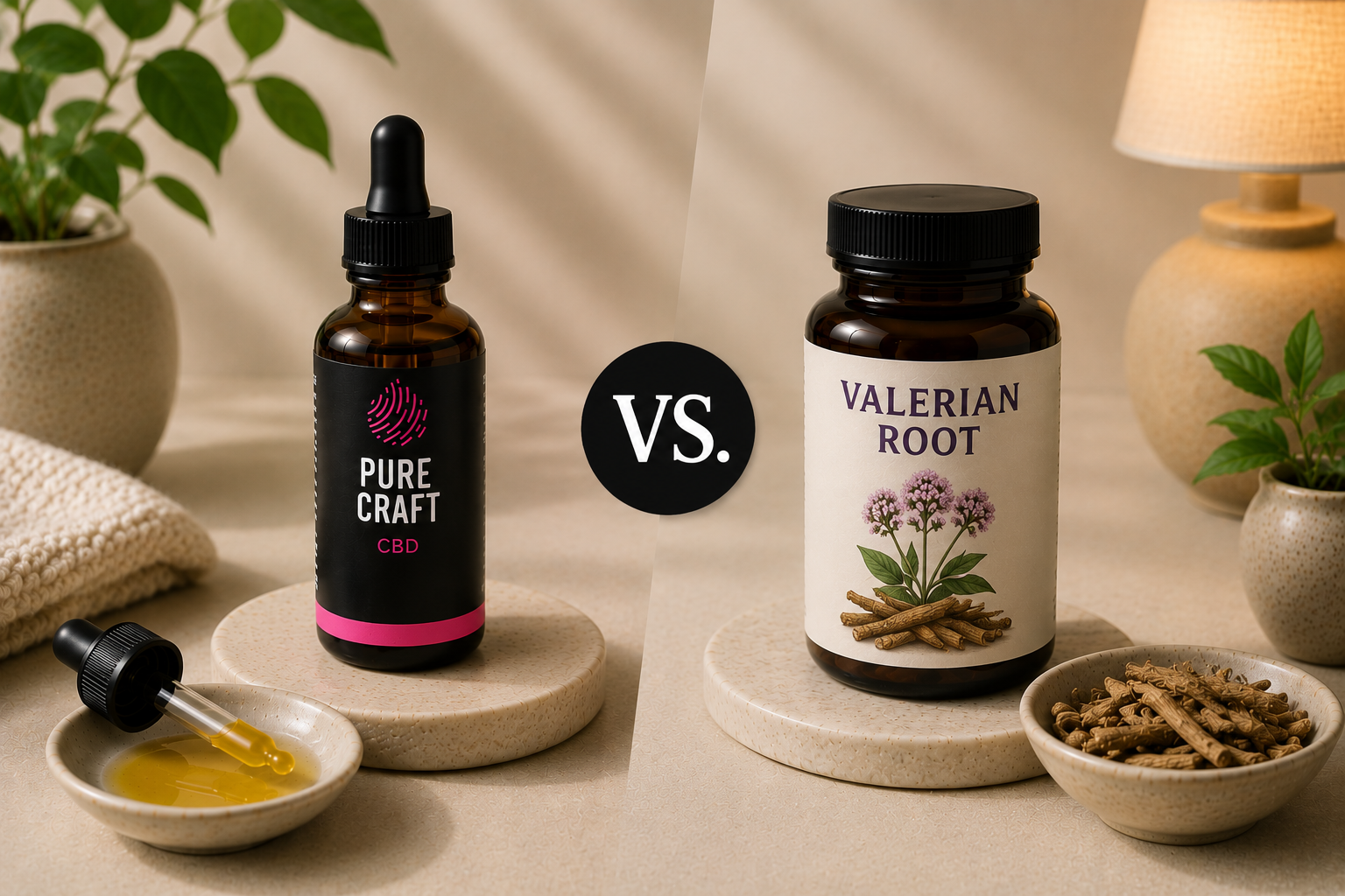 CBD vs. Valerian Root for Sleep: Which Works Better? | PureCraft CBD