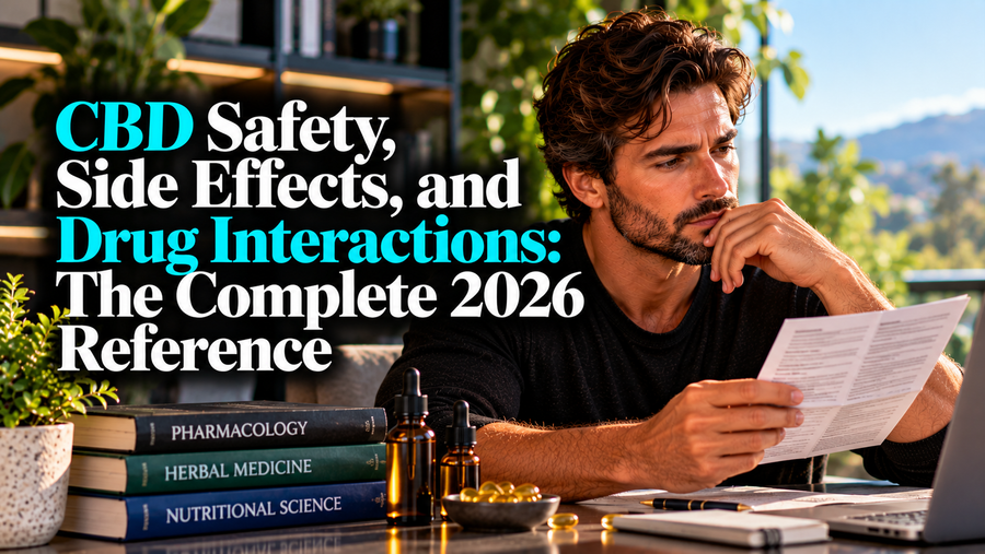 CBD Safety, Side Effects, and Drug Interactions: The Complete 2026 Reference | PureCraft CBD