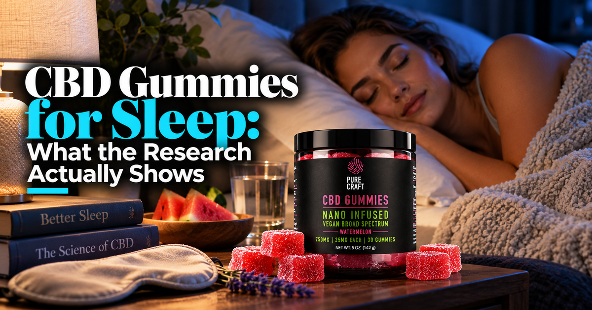 CBD Gummies for Sleep: What the Research Actually Shows
