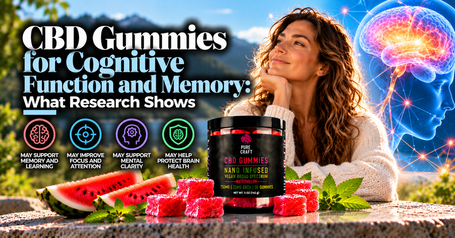 CBD Gummies for Cognitive Function and Memory: What Research Shows