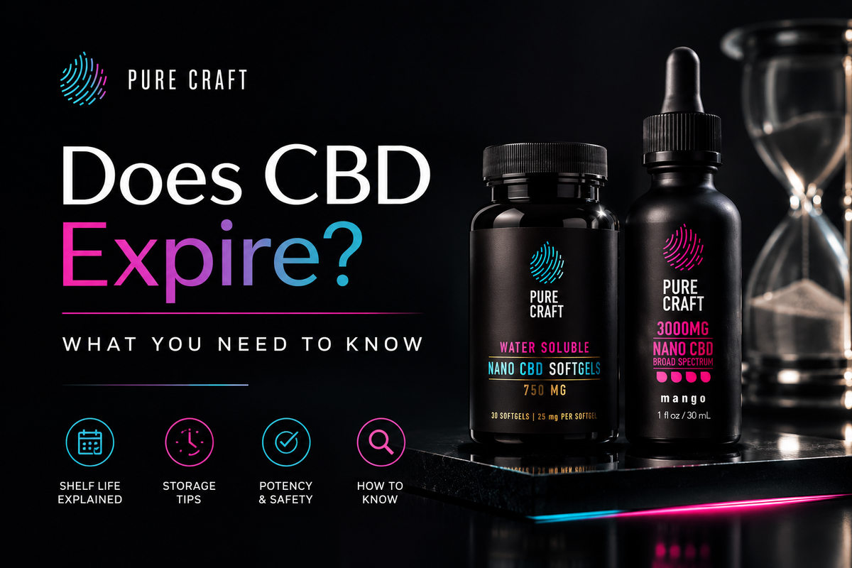 Does CBD Expire? What You Need to Know | PureCraft CBD