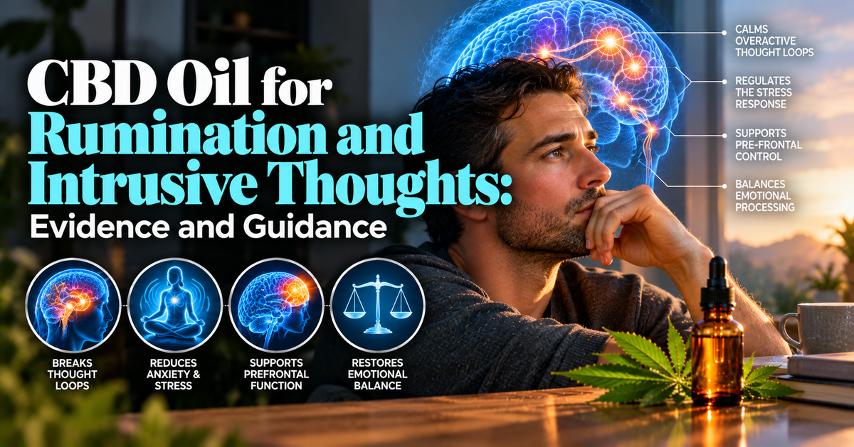 CBD Oil for Rumination and Intrusive Thoughts: Evidence and Guidance | PureCraft CBD
