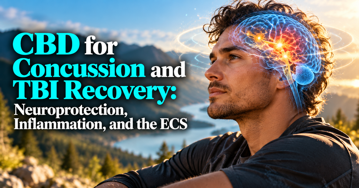CBD for Concussion and TBI Recovery: Neuroprotection, Inflammation, and the ECS | PureCraft CBD