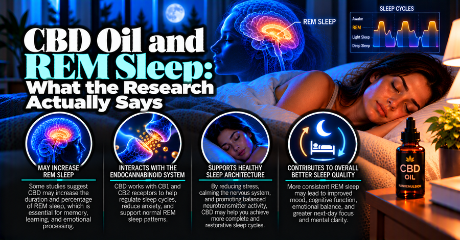 CBD Oil and REM Sleep: What the Research Actually Says