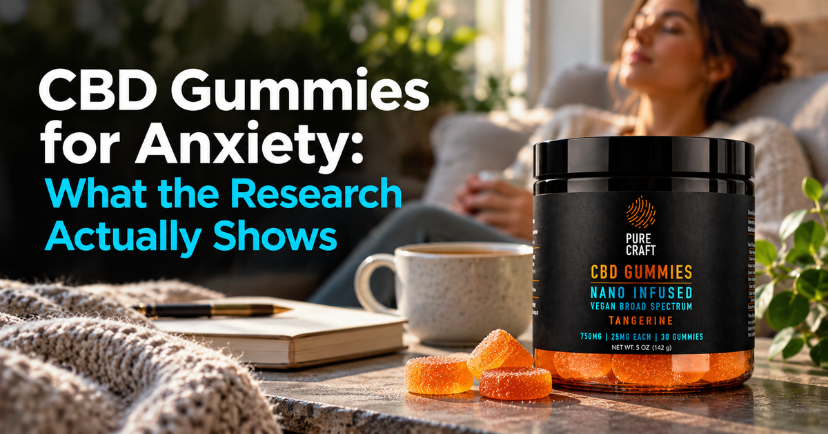 CBD Gummies for Anxiety: What the Research Actually Shows
