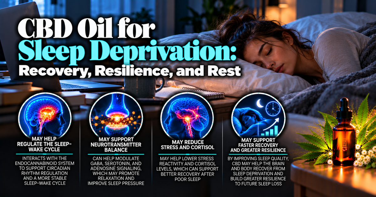CBD Oil for Sleep Deprivation: Recovery, Resilience, and Rest
