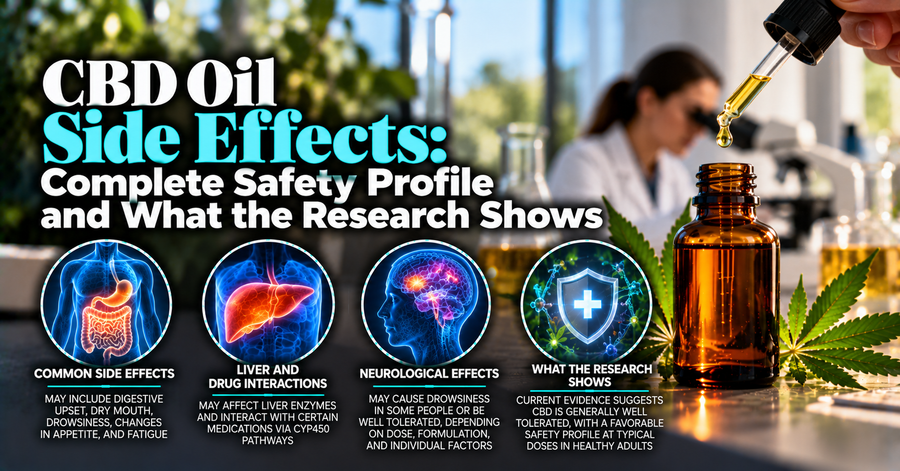 CBD Oil Side Effects: Complete Safety Profile and What the Research Shows