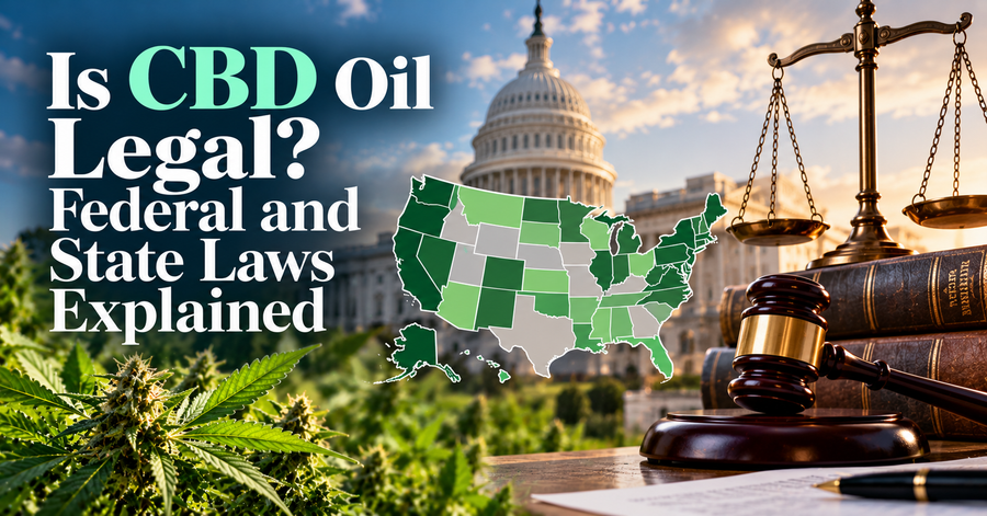 Is CBD Oil Legal? Federal and State Laws Explained