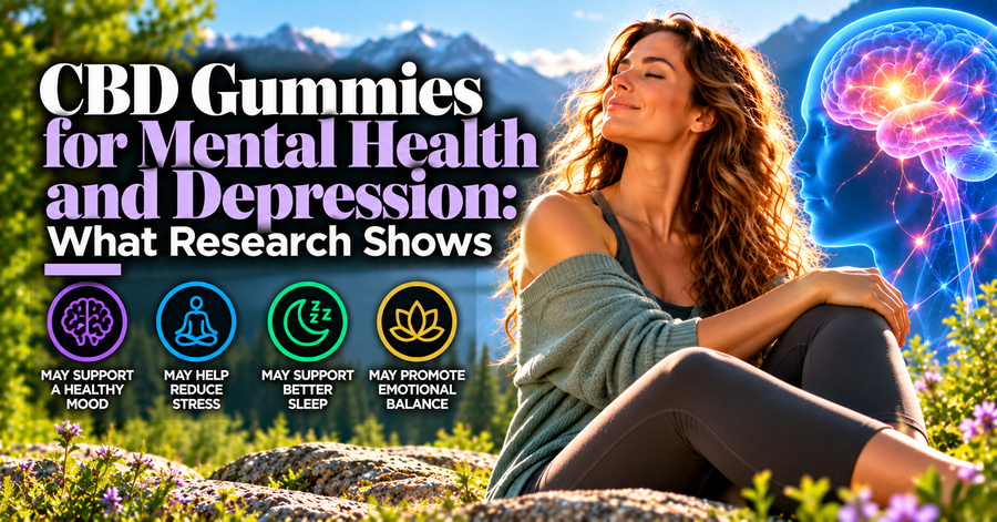 CBD Gummies for Mental Health and Depression: What Research Shows | PureCraft CBD