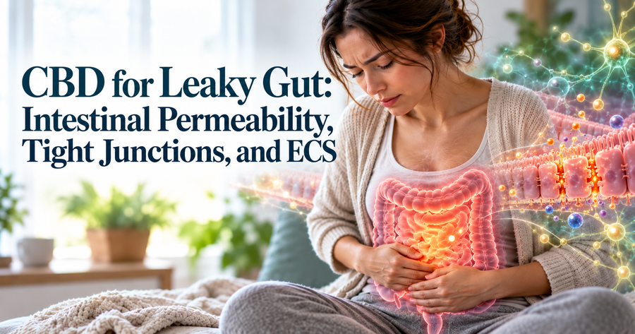 CBD for Leaky Gut: Intestinal Permeability, Tight Junctions, and ECS | PureCraft CBD