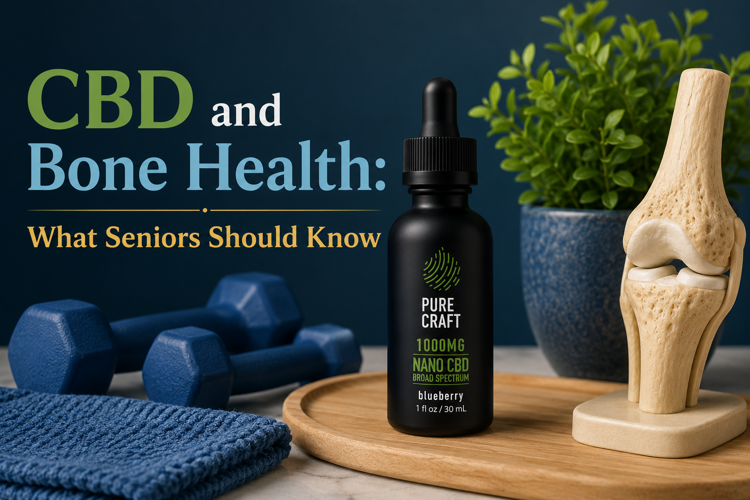 CBD and Bone Health: What Seniors Should Know | PureCraft CBD