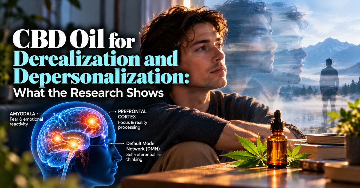 CBD Oil for Derealization and Depersonalization: What the Research Shows | PureCraft CB