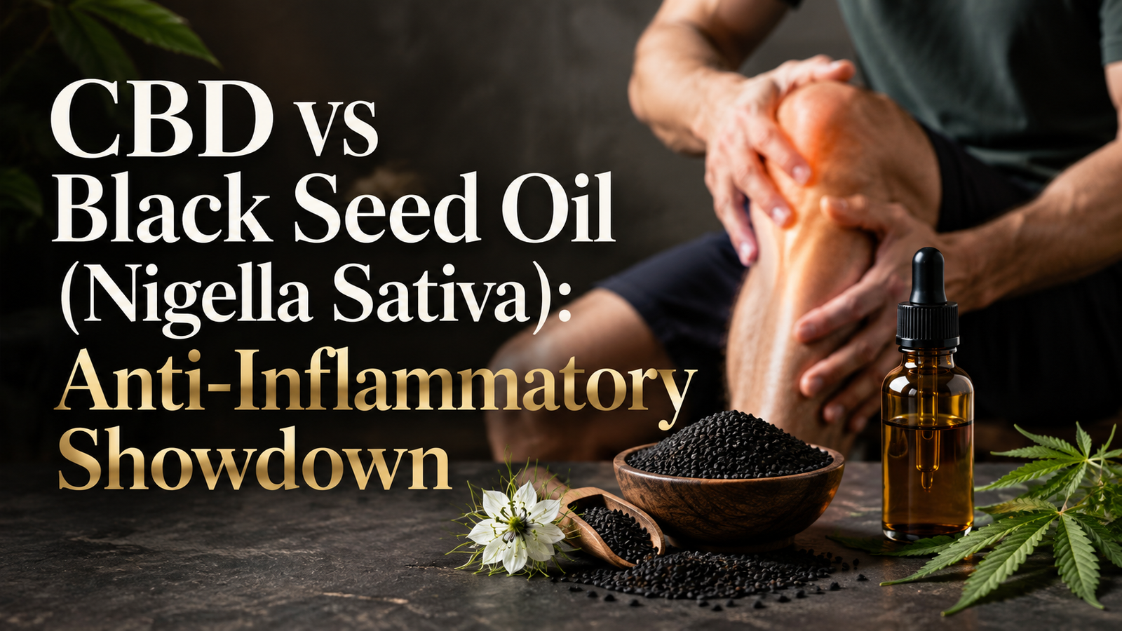 CBD vs Black Seed Oil (Nigella Sativa): Anti-Inflammatory Showdown | PureCraft CBD