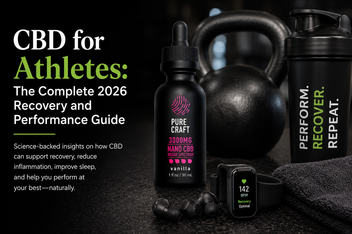 CBD for Athletes: The Complete 2026 Recovery and Performance Guide | PureCraft CBD