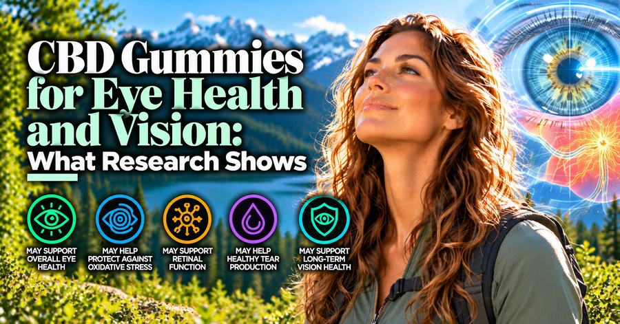 CBD Gummies for Eye Health and Vision: What Research Shows | PureCraft CBD