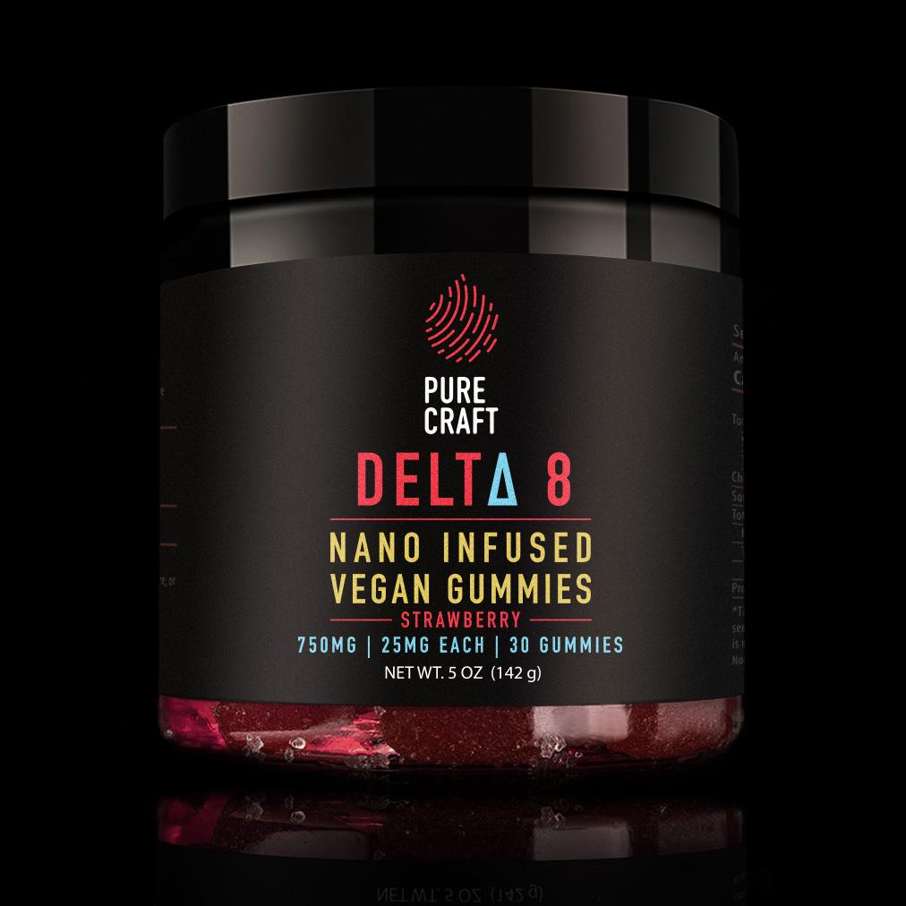 NANO DELTA 8 INFUSED VEGAN GUMMIES