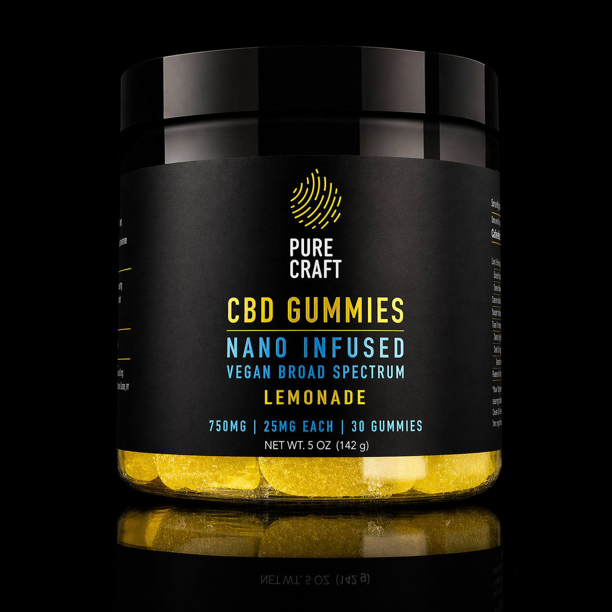 NANO CBD INFUSED VEGAN BROAD SPECTRUM GUMMIES