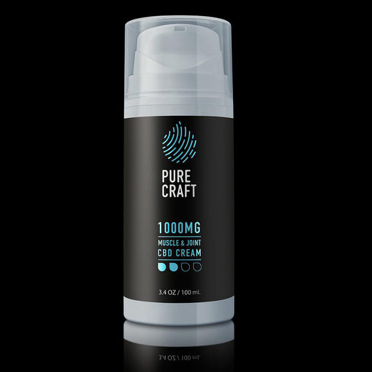 1000mgPCMNTL-1 @@ muscle CBD cream by Pure Craft CBD